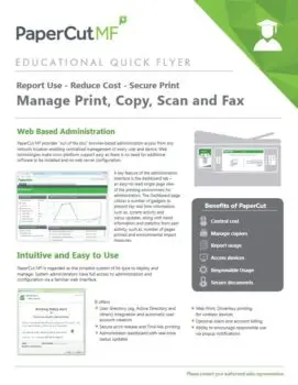 Papercut, Mf, Education Flyer, Viker Office