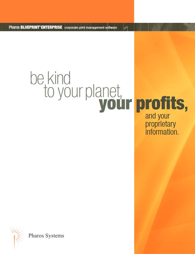 Pharos, Blueprint, Enterprise, MPS, MDS, Toshiba, Viker Office